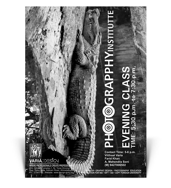 Poster Design for Photograpphy Institutte Poster Design for Photograpphy Institutte