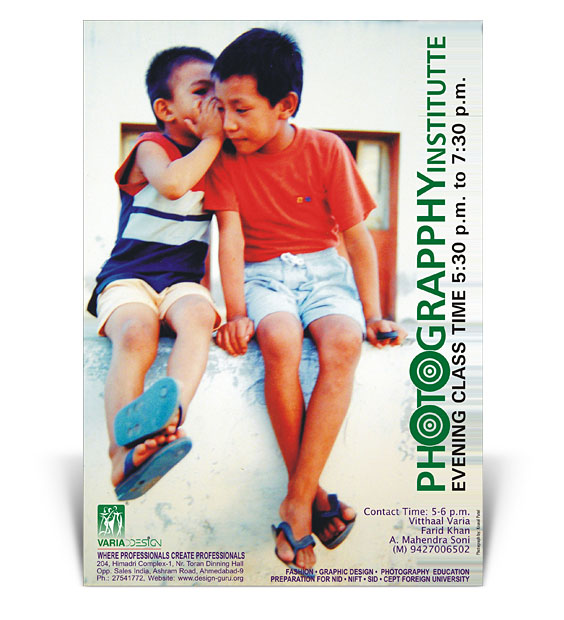 Poster Design for Photograpphy Institutte