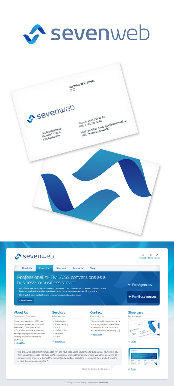 SevenWeb - Identity Design